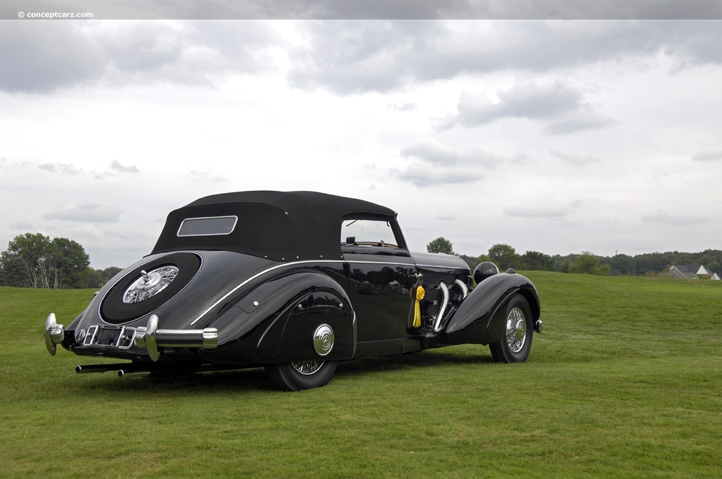 1936 Mercedes Benz 540K coupe